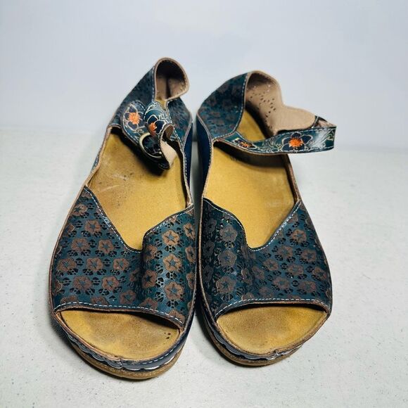 Spring Step Women's Delphia Teal Size 40-9 - Picture 3 of 8
